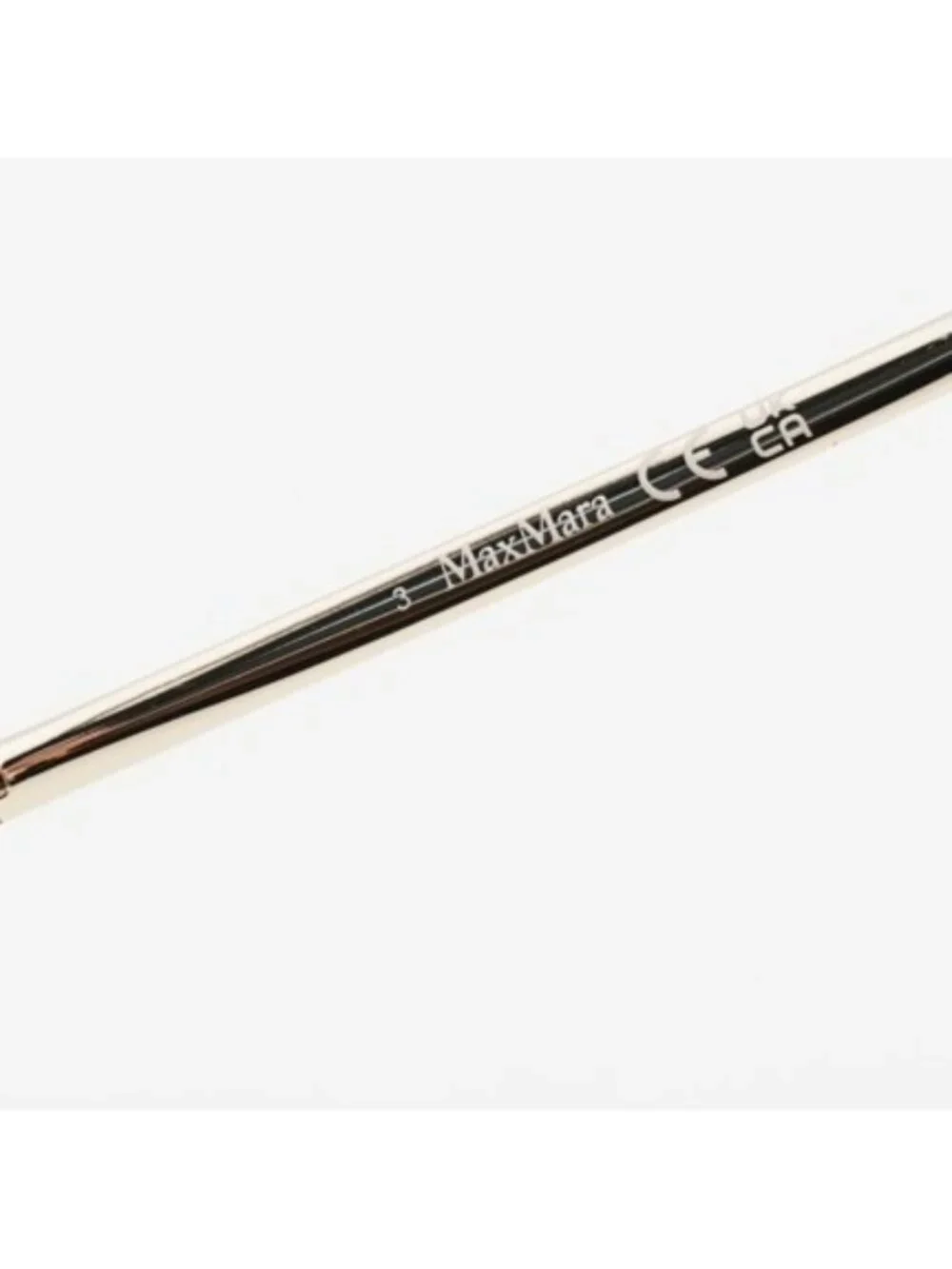 Max Mara MM5120 001 Eyeglasses Black / Gold 55mm Butterfly Frame
